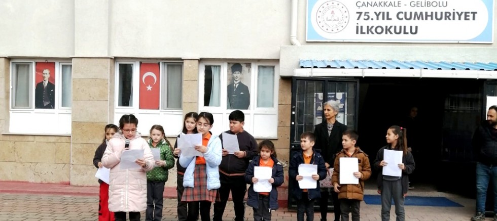 Yeşilay Kulübü Öğrencilerinden Etkinlik
