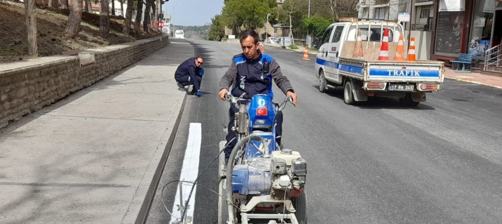 Yol Çizgileri Yenilendi