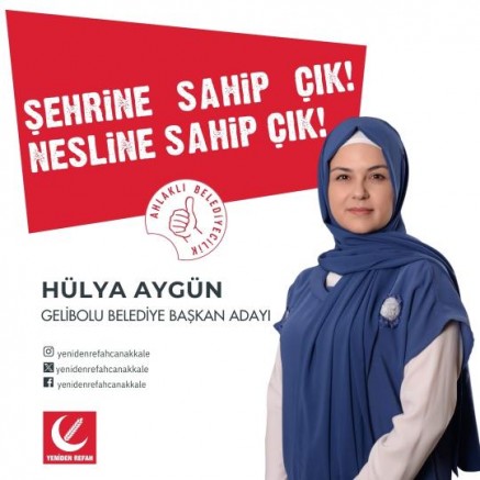 YRP’nin Belediye Başkan Adayı Hülya Aygün Oldu