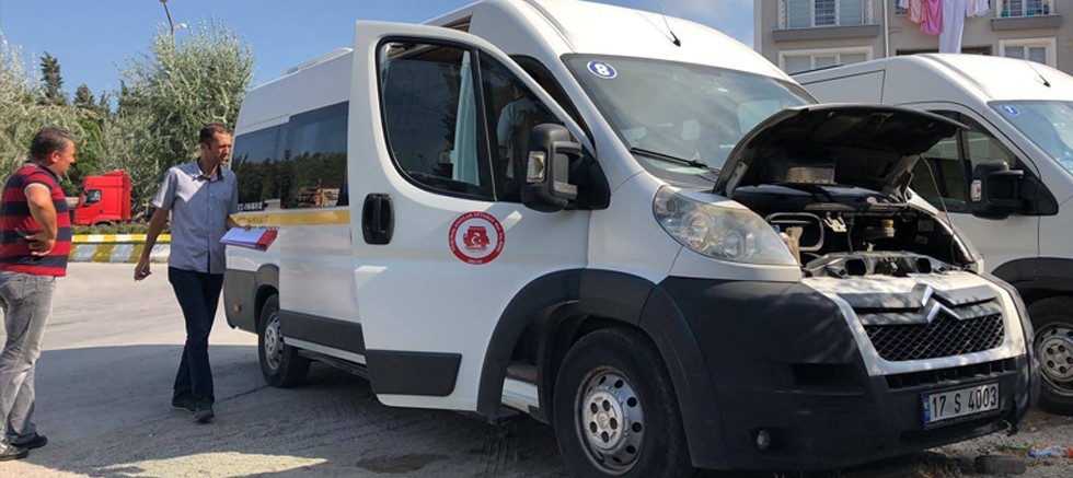Zabıta Müdürlüğü'nden Servis Araçlarına Denetim