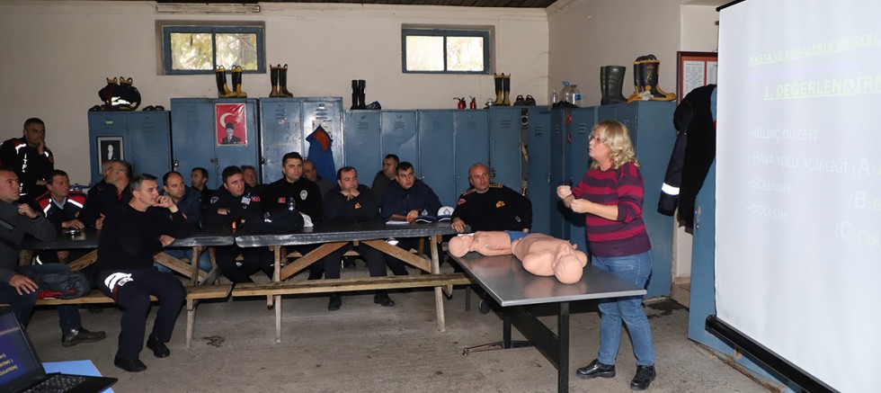Zabıta ve İtfaiye Personeline ‘İş Sağlığı ve Güvenliği’ Eğitimi