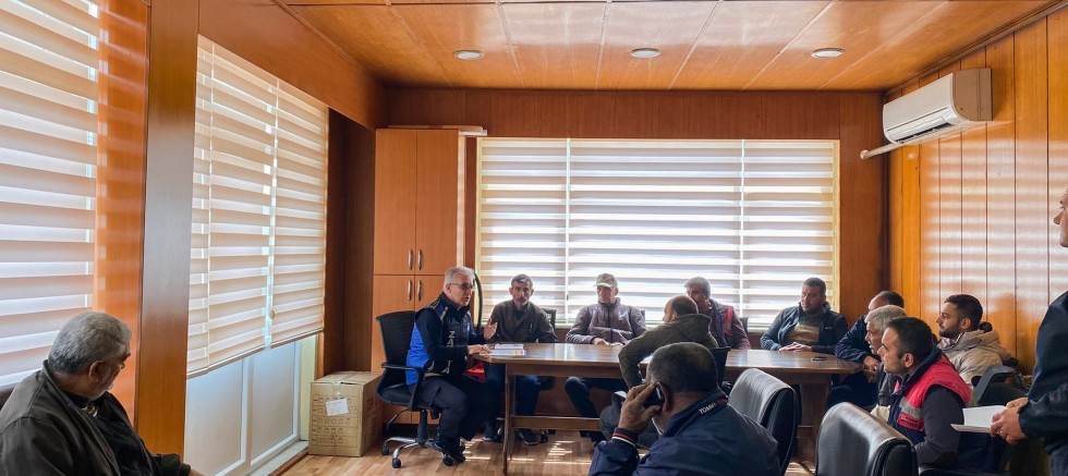Zabıtadan Nakliyecilik Yapan Esnafla Toplantı